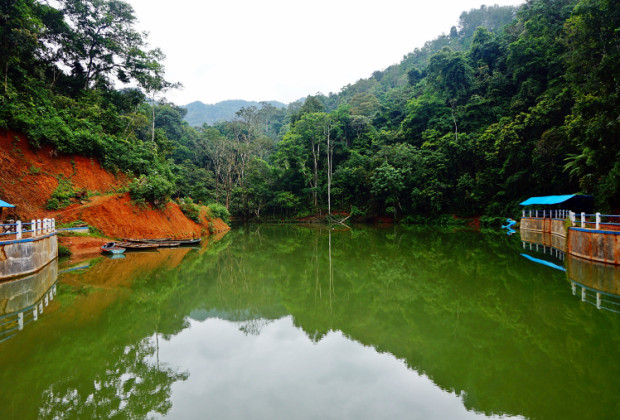 Suasana Embung Baboy, Situjuah, Kabupaten Limapuluh Kota