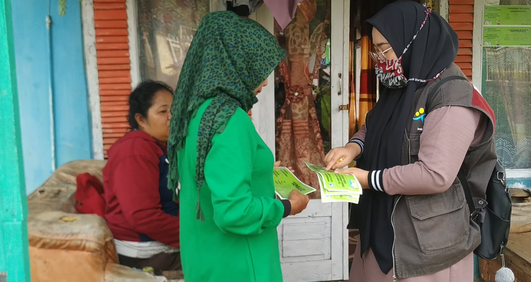 Hindari Penerimaan Bantuan Ganda, Puluhan Rumah Warga di SAPAKU Payakumbuh Ditempel Stiker