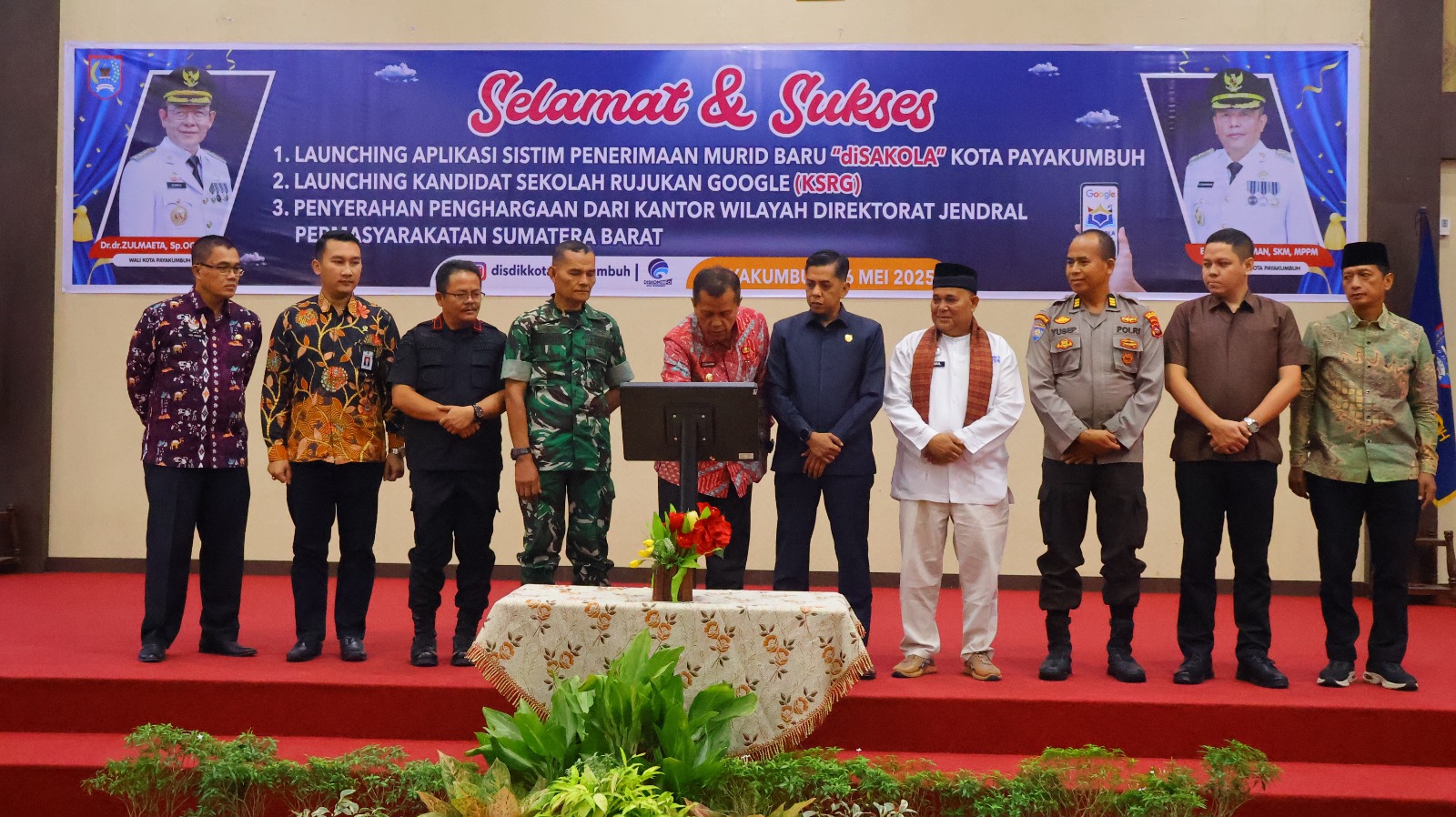 Peluncuran Aplikasi PMB diSakola