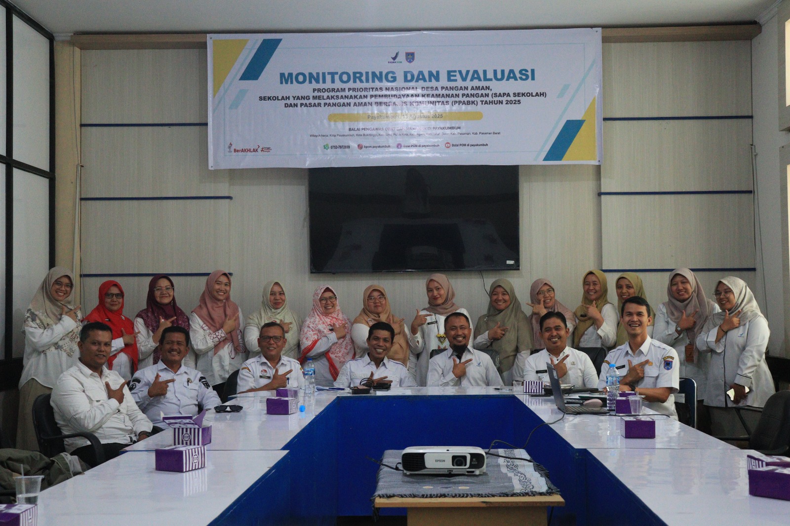 Pemko Payakumbuh dan Balai POM Perkuat Keamanan Pangan Lewat Monev Program Nasional