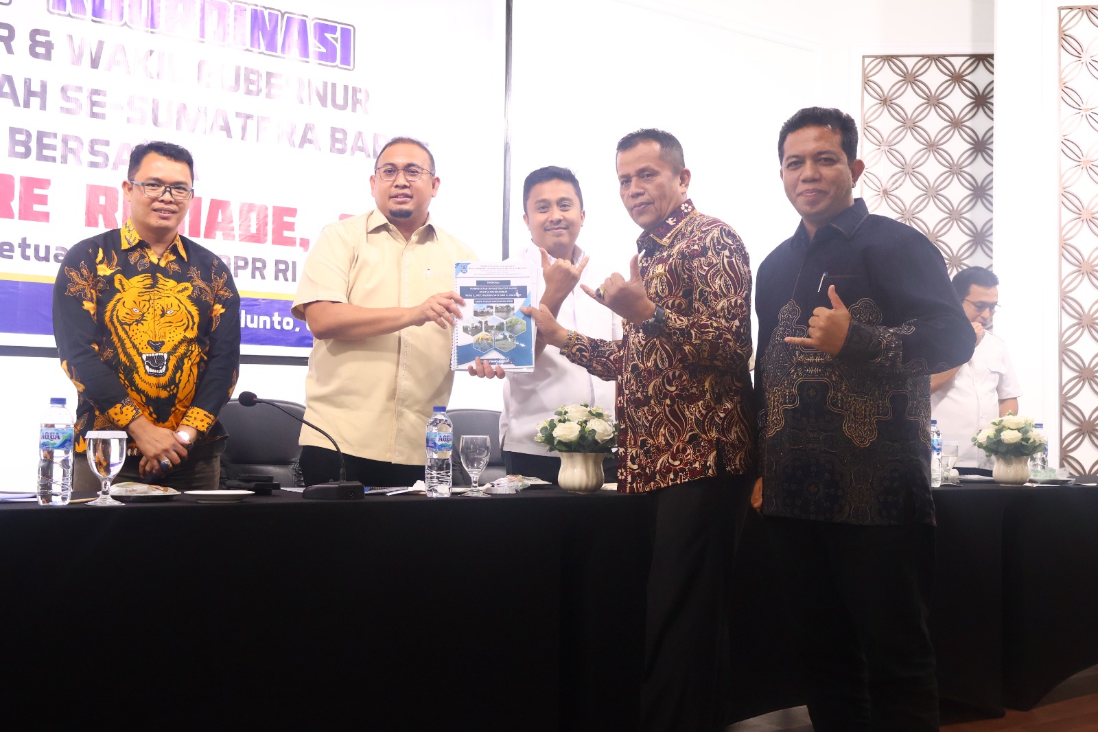 Wawako Payakumbuh Usulkan Pemulihan Pasar dan Infrastruktur pada Rakor se-Sumbar