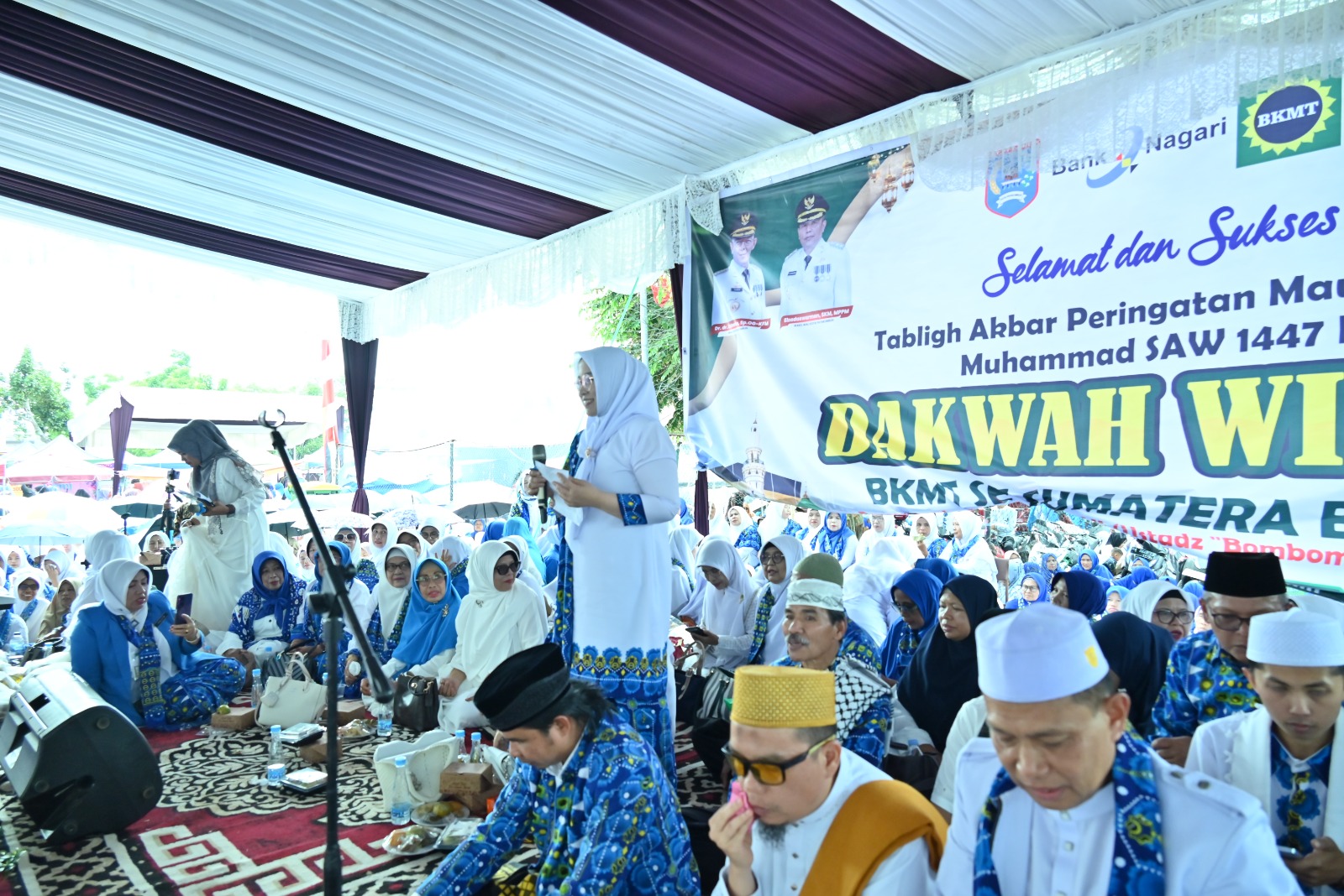 Ribuan Jamaah Hadiri Dakwah Wisata BKMT Sumbar di Payakumbuh