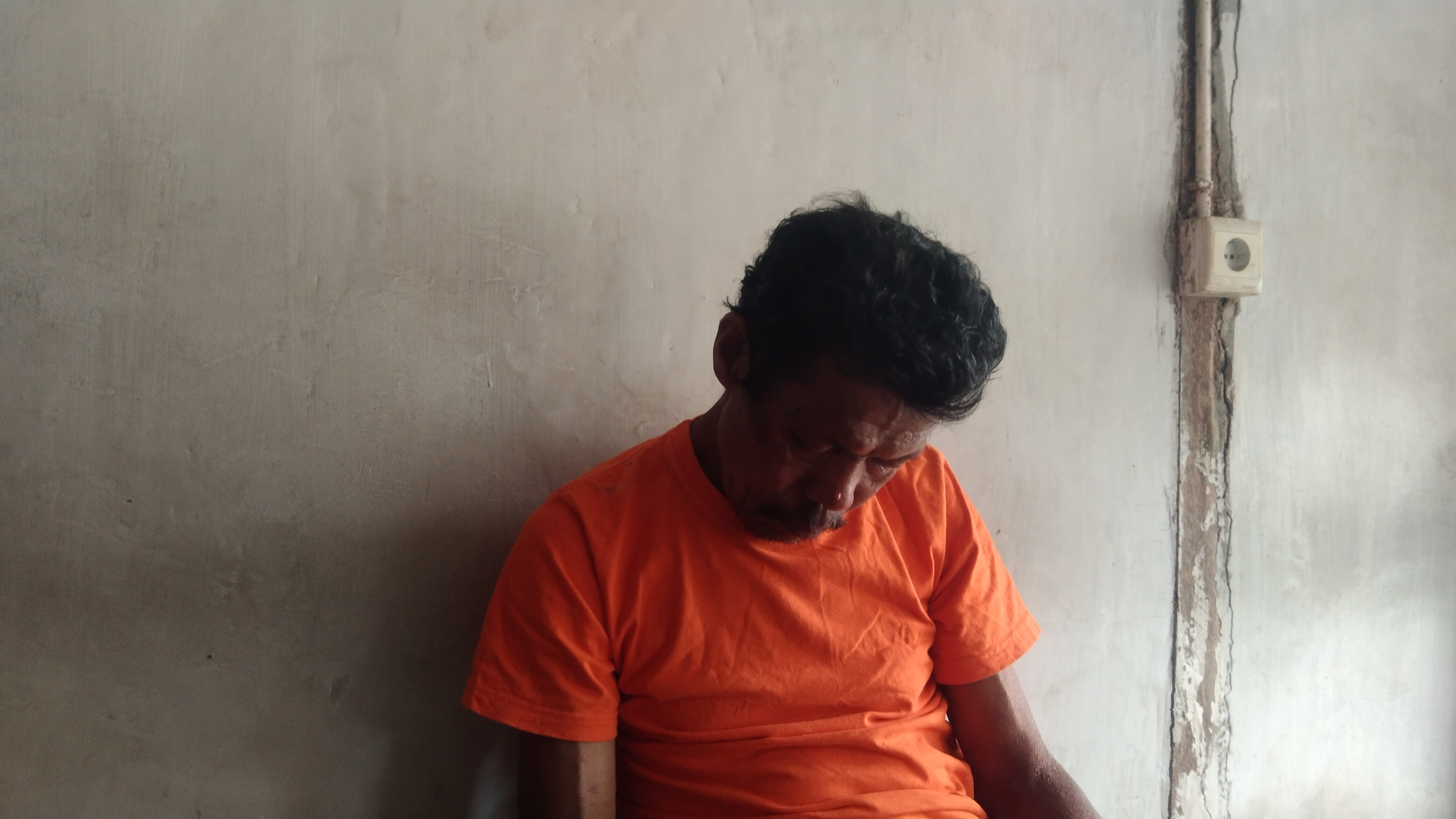 Herman, akhirnya ditemukan setelah beberapa hari hilang.
