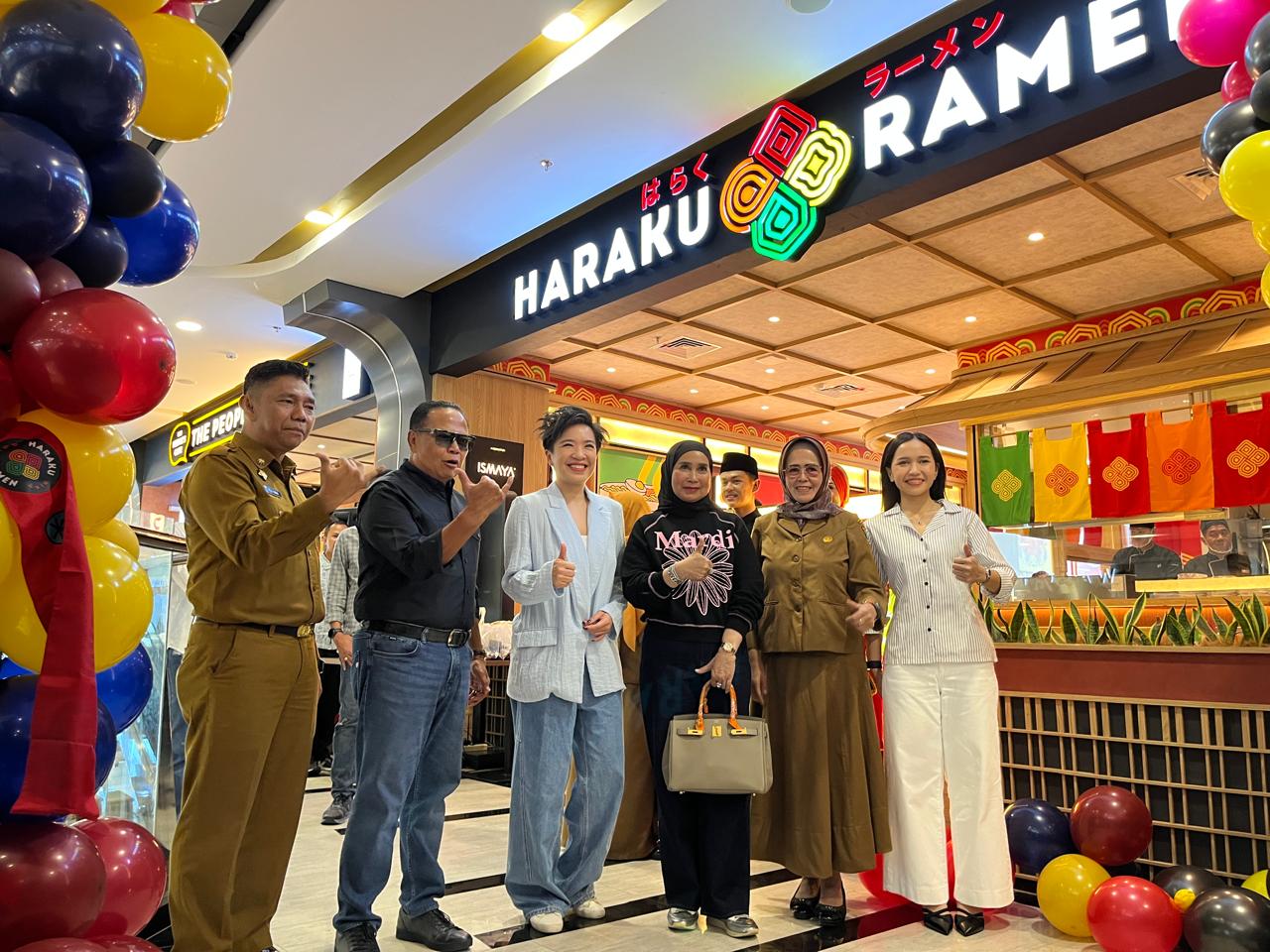 Ekspansi Kuliner di Ranah Minang: Ismaya Group Resmikan Haraku Ramen dan The People's Cafe di Basko City Mall Padang