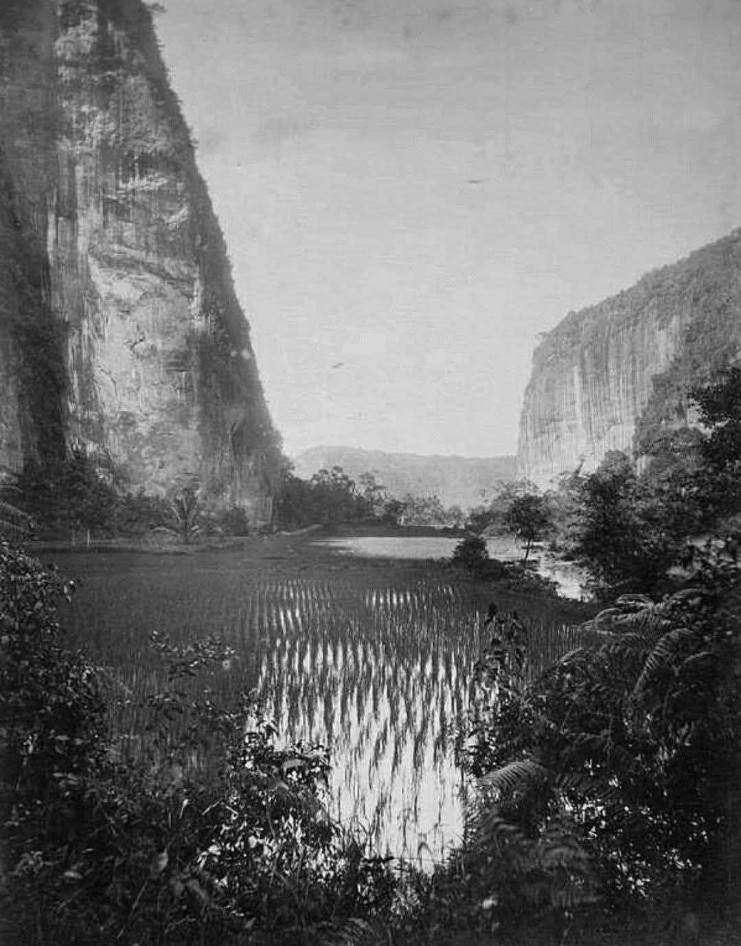 Lembah Harau diperkirakan Tahun 1890-1900