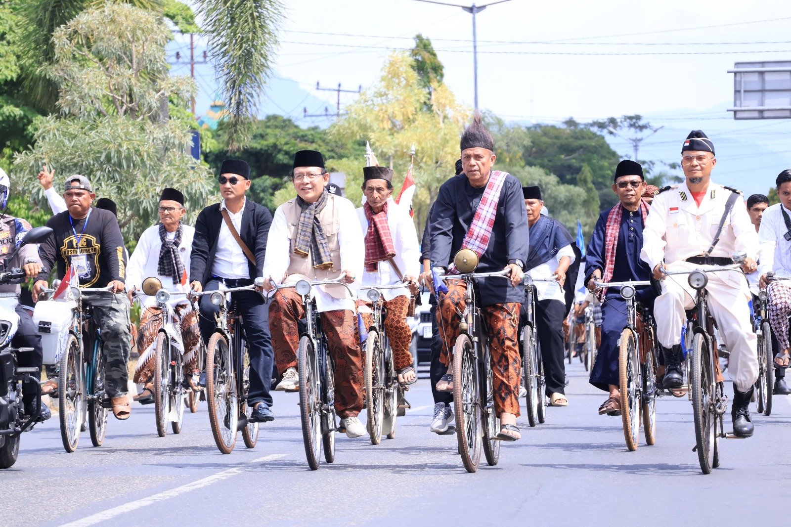 Parade Onthel 2025 Hidupkan Suasana Tempo Dulu, Payakumbuh Jadi Panggung Wisata Budaya