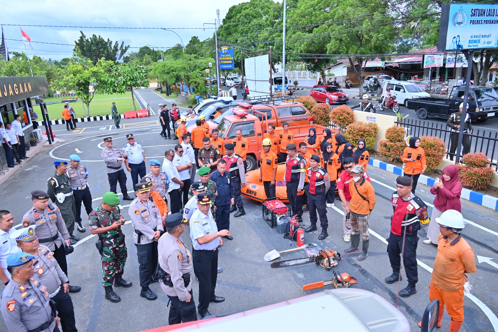 Pemko Payakumbuh Gelar Apel Kesiapan Tanggap Darurat Hadapi Musim Hujan
