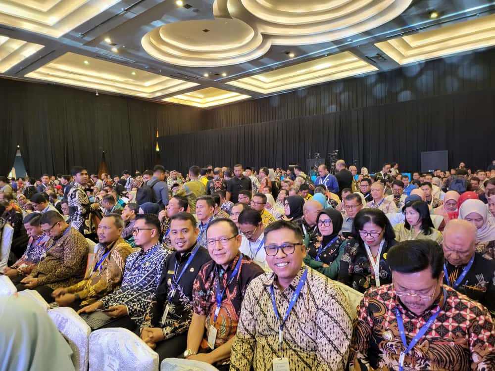 Wali Kota Zulmaeta Saat Menghadiri Rakornas Kepegawaian 2025 di Jakarta