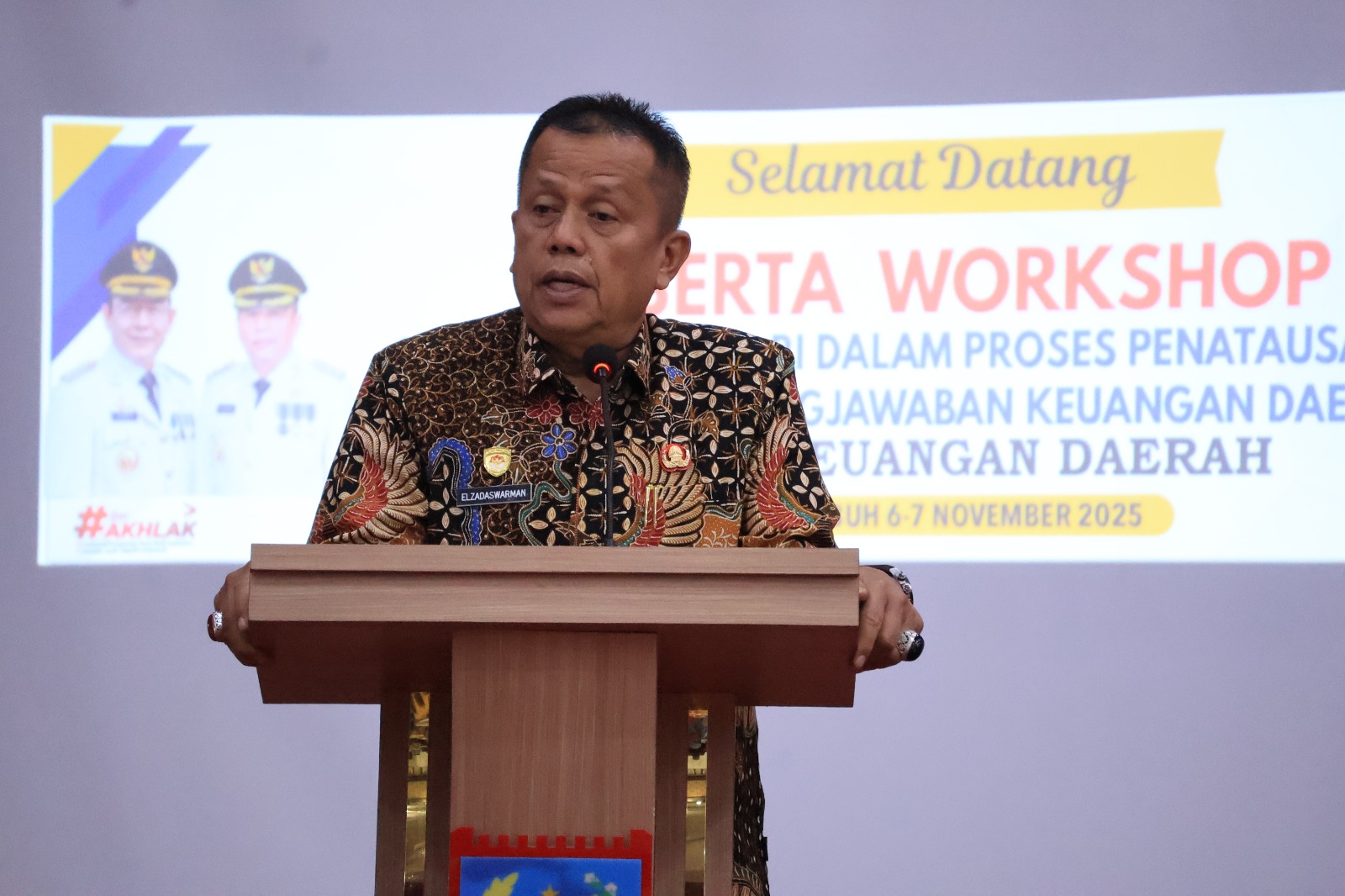 Wawako Elzadaswarman Tekankan Pentingnya Tata Kelola Keuangan yang Akuntabel di Era Digital
