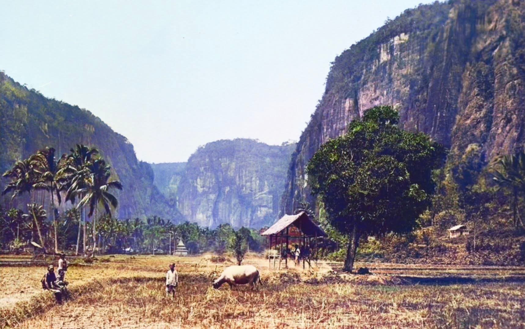 Lembah Harau, estimasi tahun 1920-1926