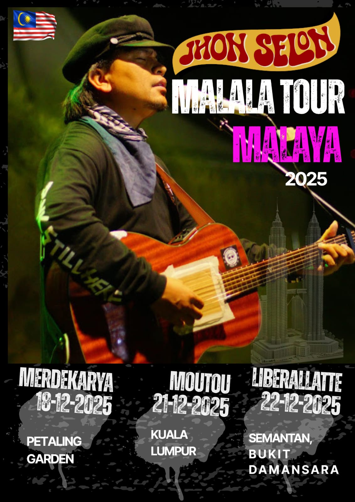 Malala Tour Malaya: Perjalanan, Perjumpaan, dan Musik Balada Jhon Selon