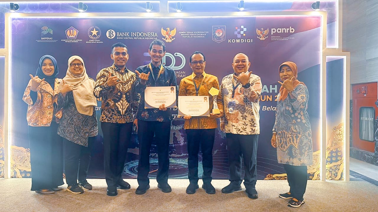 Payakumbuh Jadi Kota Terbaik se-Sumatera dalam TP2DD 2025