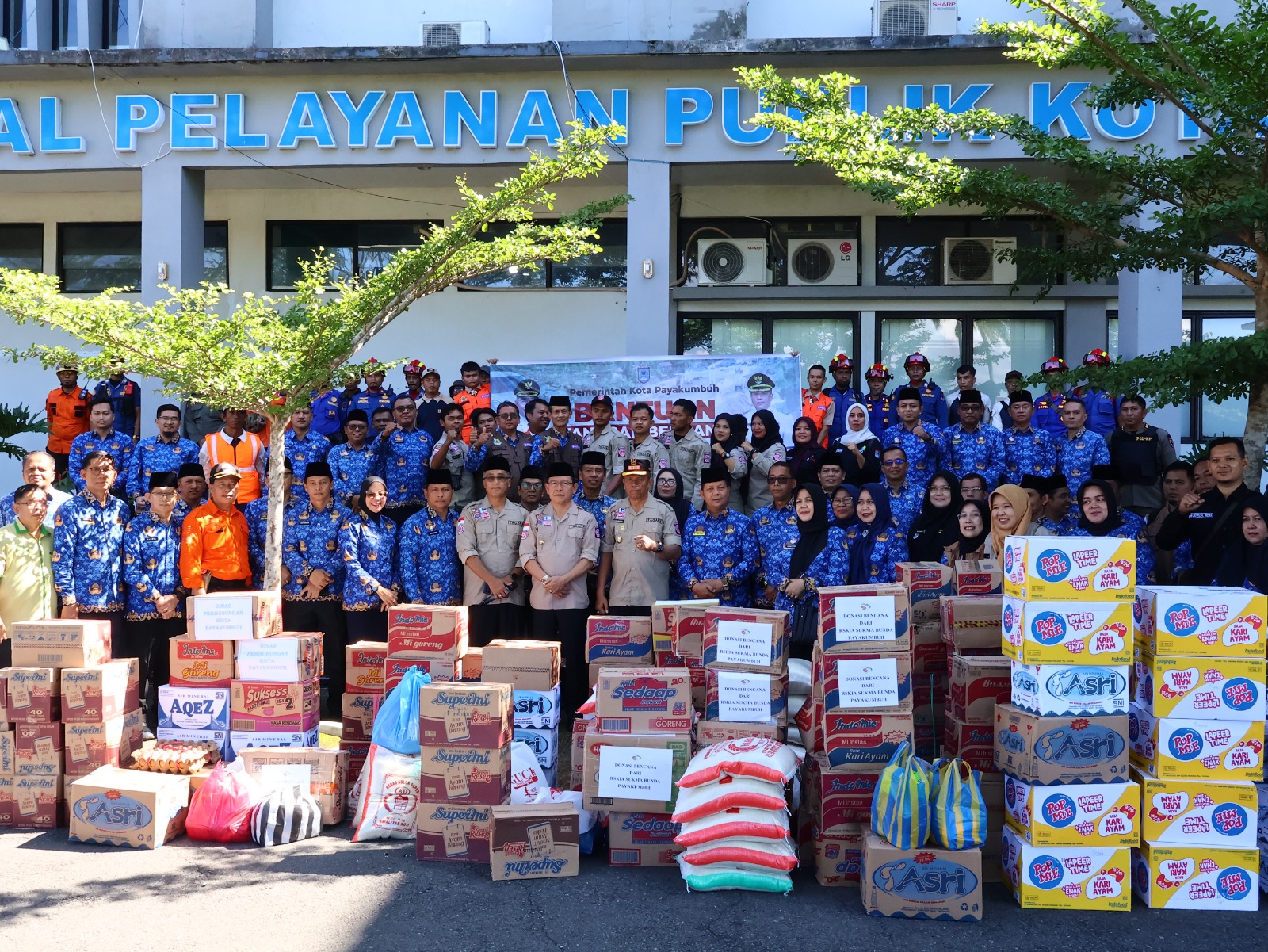 Pemko Payakumbuh Kirim 100 Personel dan Logistik untuk Bantu Penanganan Bencana di Sumbar