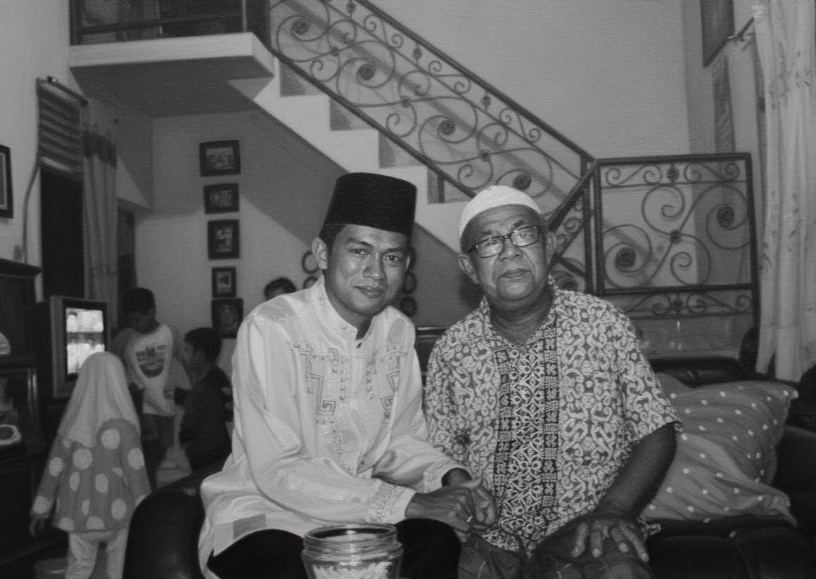 Dok. Apria Putra Bersama Almarhum Abuya Ahmad Zaini