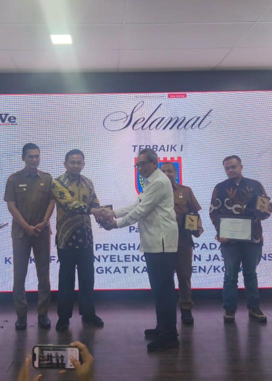 PUPR Payakumbuh Raih Terbaik I Penilaian Kinerja Jasa Konstruksi Wilayah I Banda Aceh