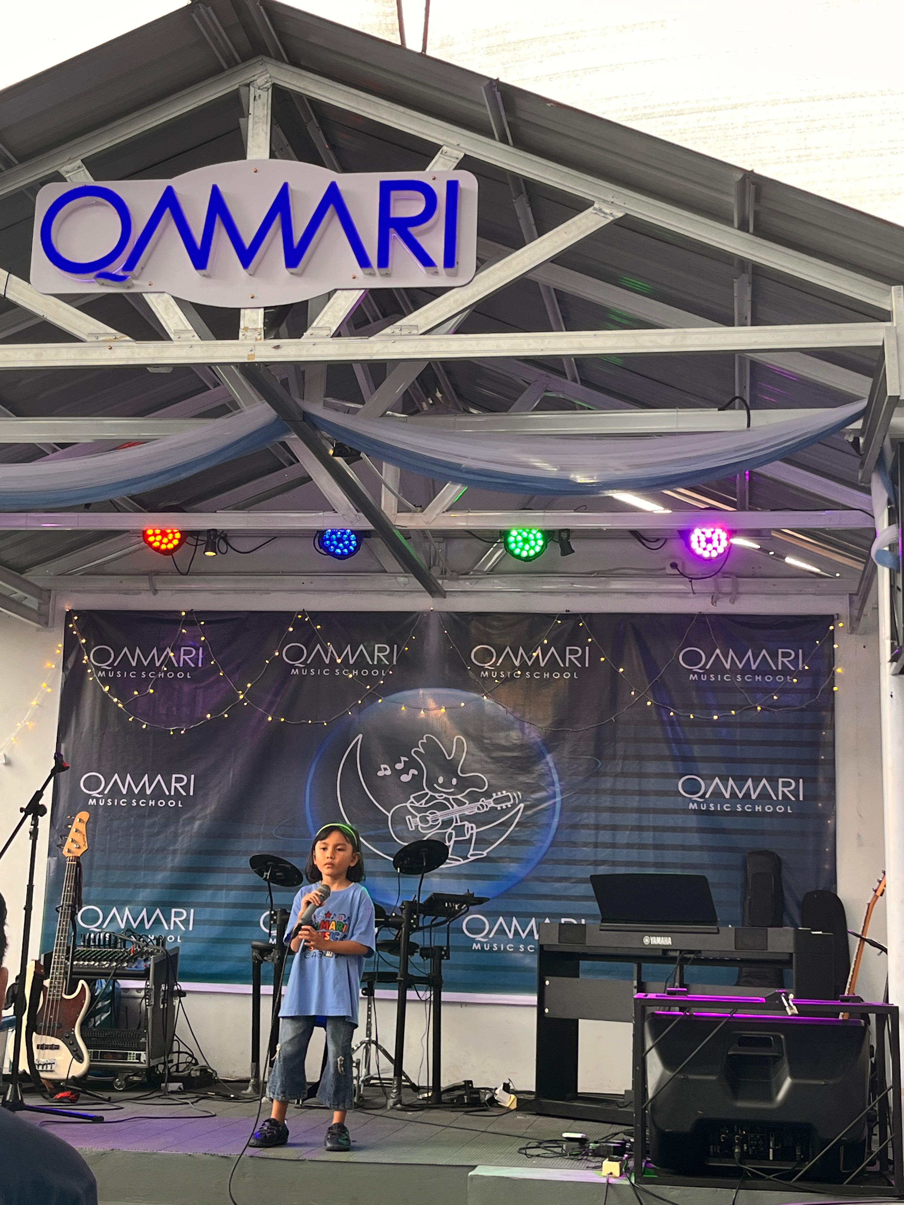 Home Concert Qamari Music School, Panggung Kecil untuk Melatih Kepercayaan Diri