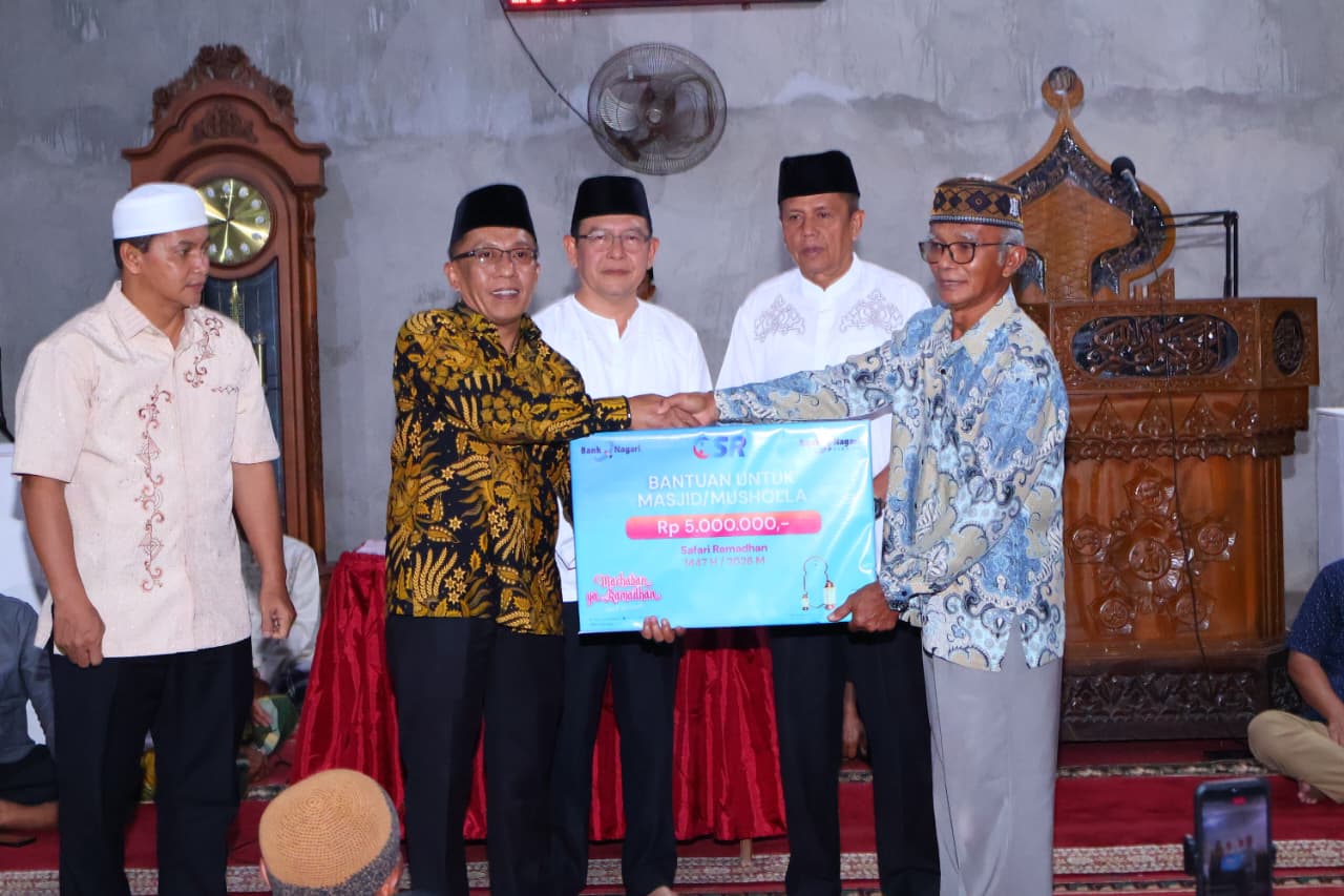 Safari Ramadan di Parambahan, Wako Zulmaeta Pastikan Dukungan Pembangunan Masjid Muttahidin