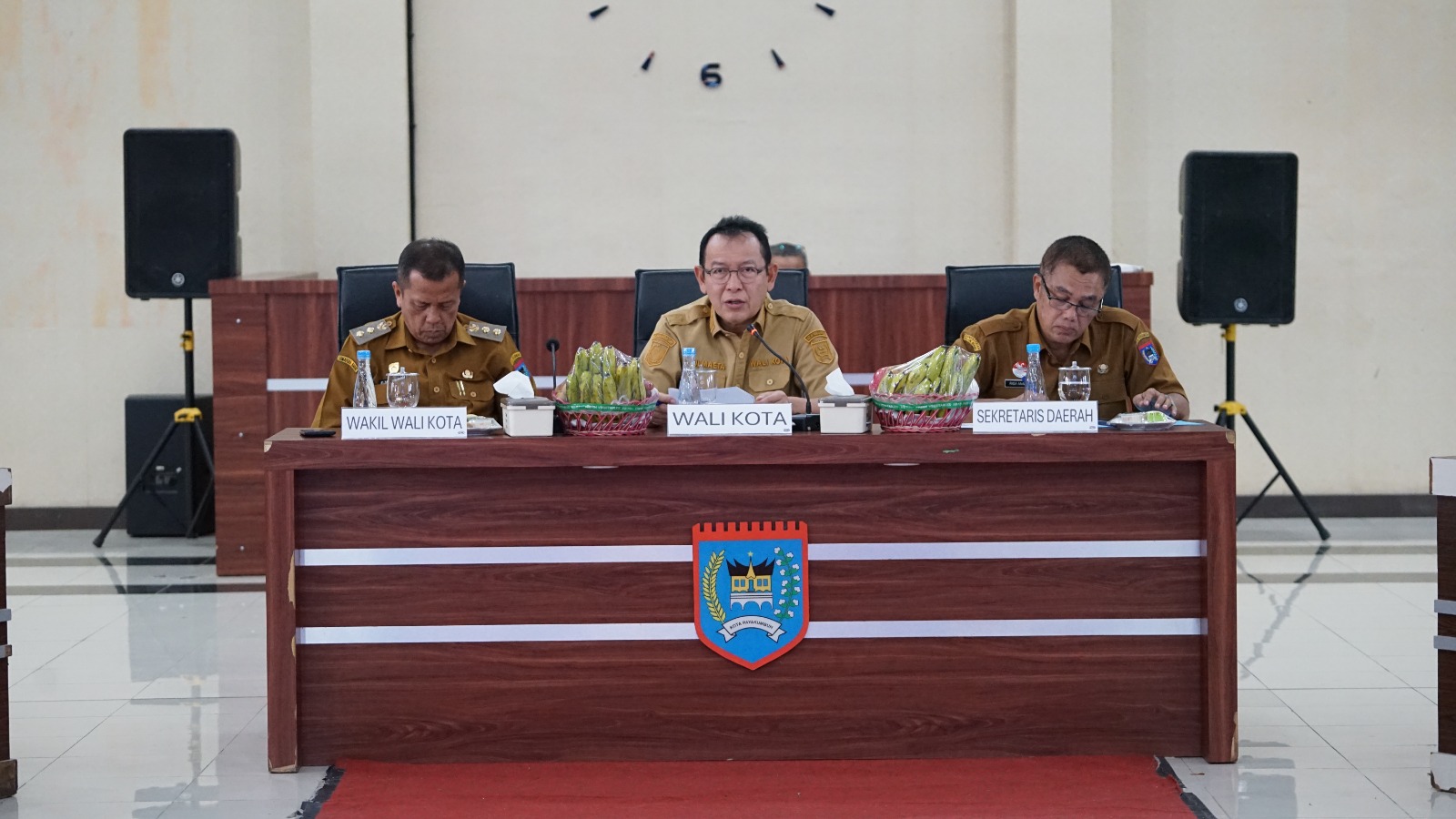 Wako Zulmaeta Tekankan Percepatan Layanan Dasar dalam Evaluasi Kinerja OPD