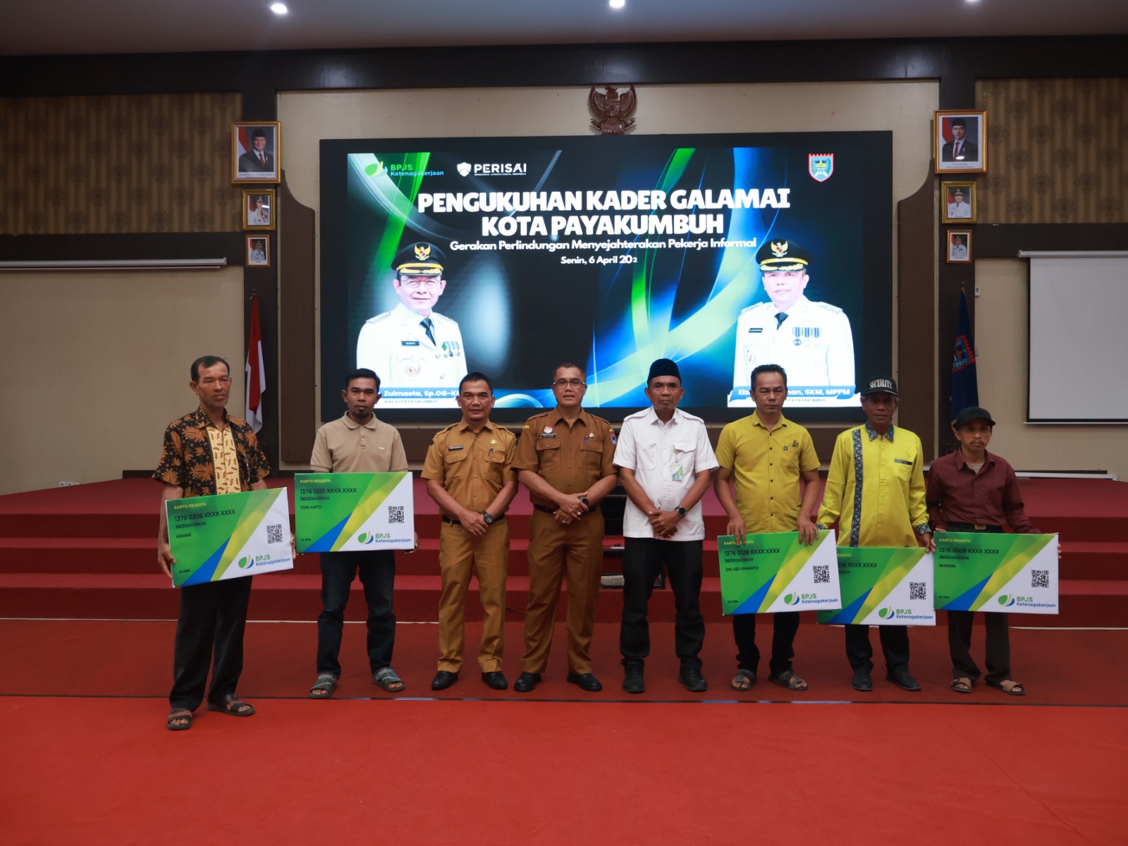 Pemko Payakumbuh Kukuhkan 83 Kader GALAMAI, Perkuat Perlindungan Pekerja Informal