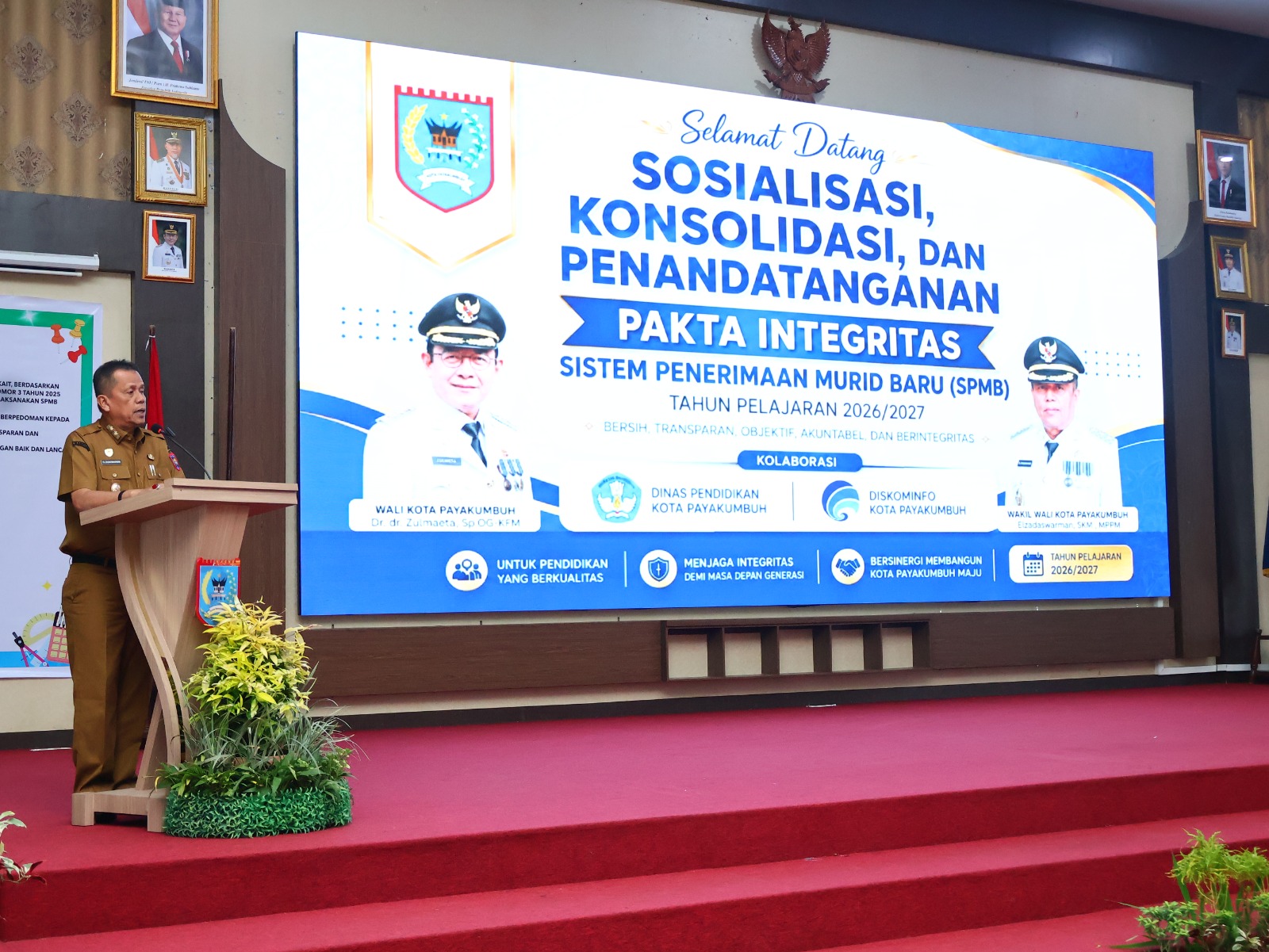 Pemko Payakumbuh Tegaskan SPMB 2026/2027 Harus Bersih dan Transparan