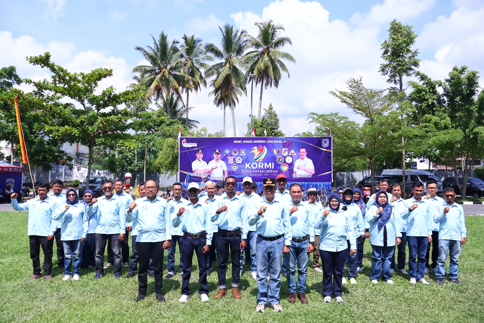 Pengurus KORMI Payakumbuh 2026-2031 Resmi Dilantik, Dorong Olahraga Masyarakat dan Gaya Hidup Sehat