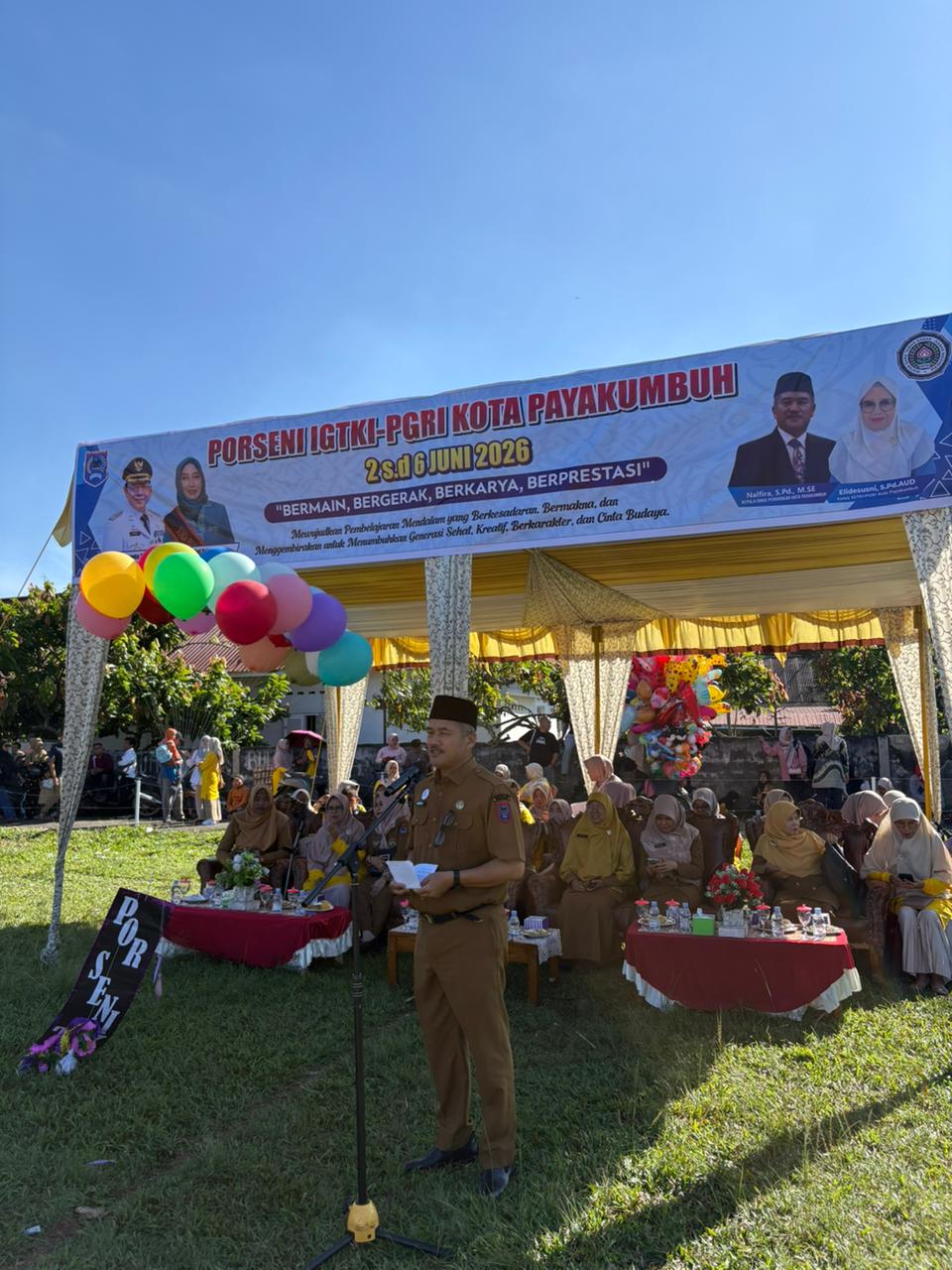 Payakumbuh Gelar PORSENI TK 2026 untuk Perkuat Karakter Anak Usia Dini