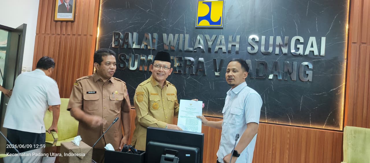 Pemko Payakumbuh dan BWS V Padang Perkuat Infrastruktur Sumber Daya Air