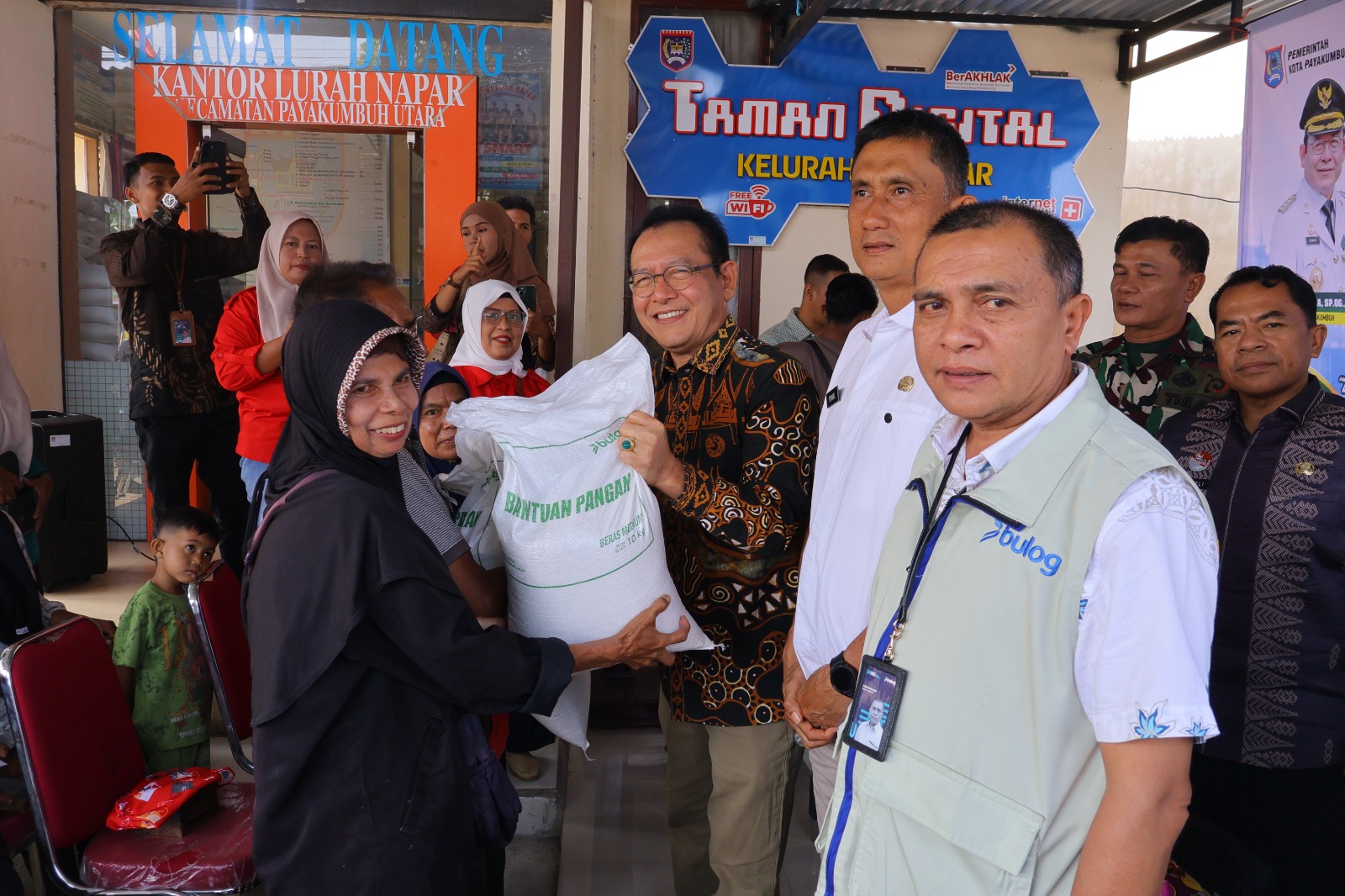 14.020 KK di Payakumbuh Terima Bantuan 420,6 Ton Beras