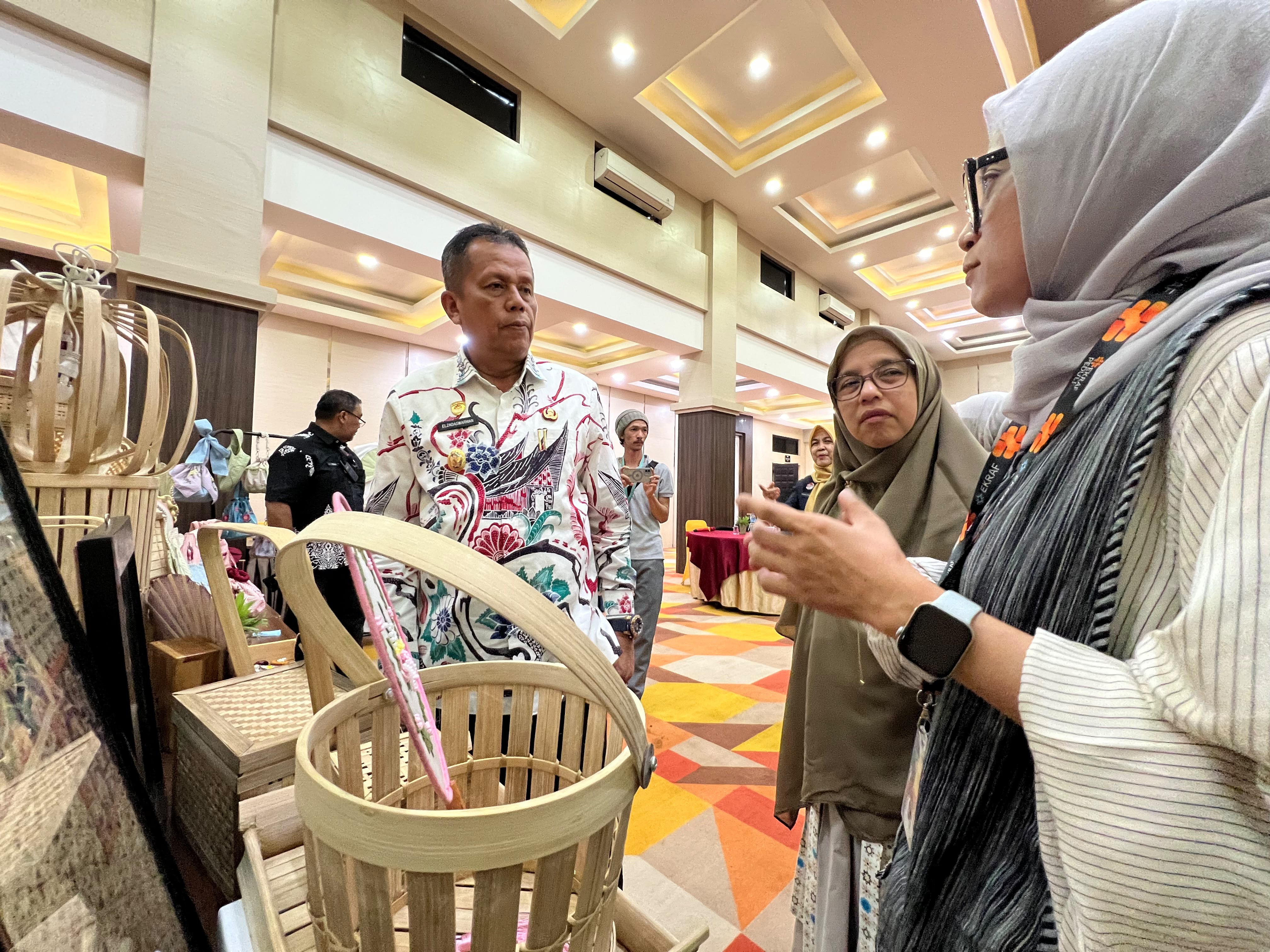 Kementerian Ekonomi Kreatif Dorong Pemulihan Ekonomi Pelaku Kriya di Payakumbuh